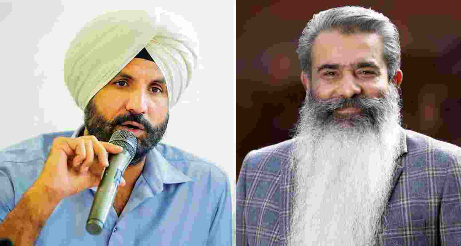 Punjab Congress president Amarinder Singh Raja Warring and former minister, Bharat Bhushan Ashu. File photos.