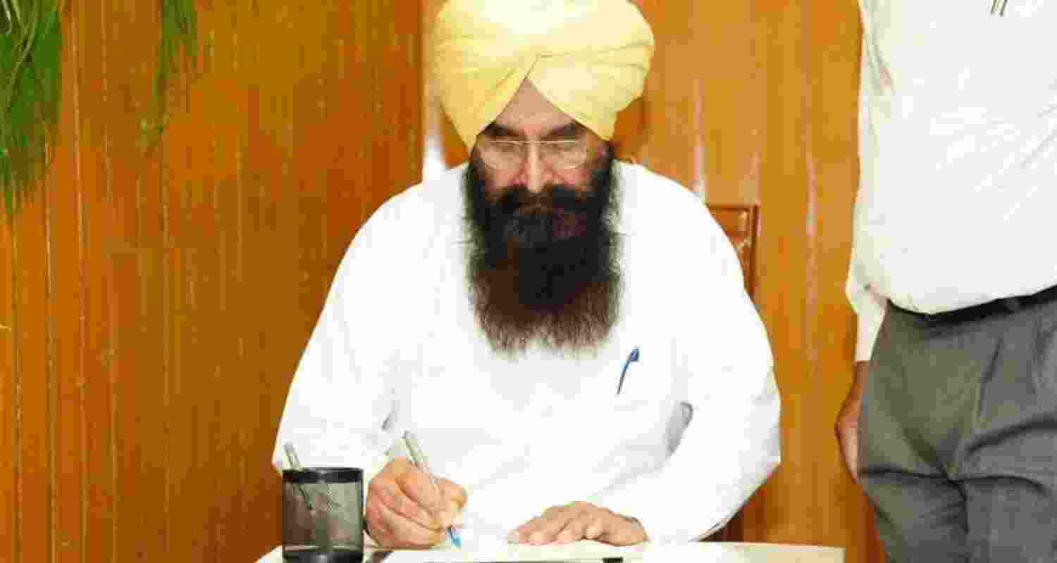Gurmeet Singh Khudian, Punjab Agriculture and Farmers Welfare Minister. 