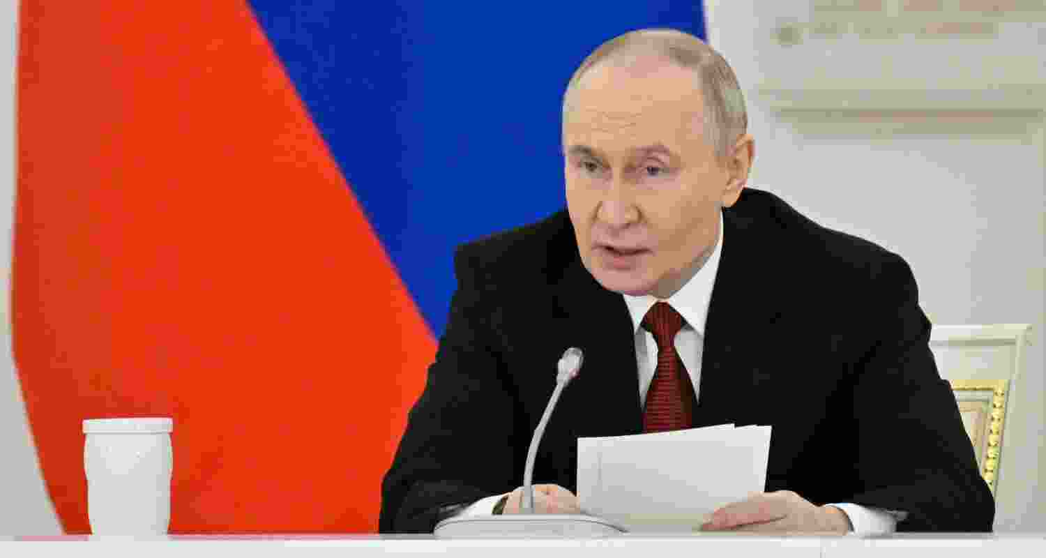 Putin made the comments during a meeting with Russia’s top military brass ahead of Zelenskyy’s meeting with Trump meeting taking place in Florida on Sunday