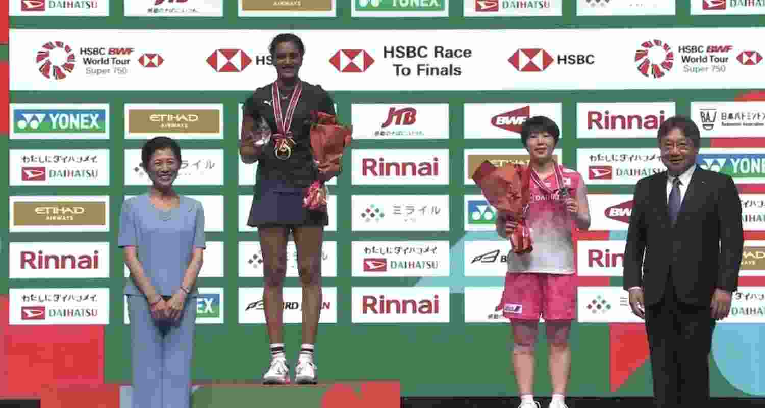PV Sindhu defeated Akane Yamaguchi to win her maiden Japan Open title, ending a two-year title drought with her first BWF Super 750 crown.