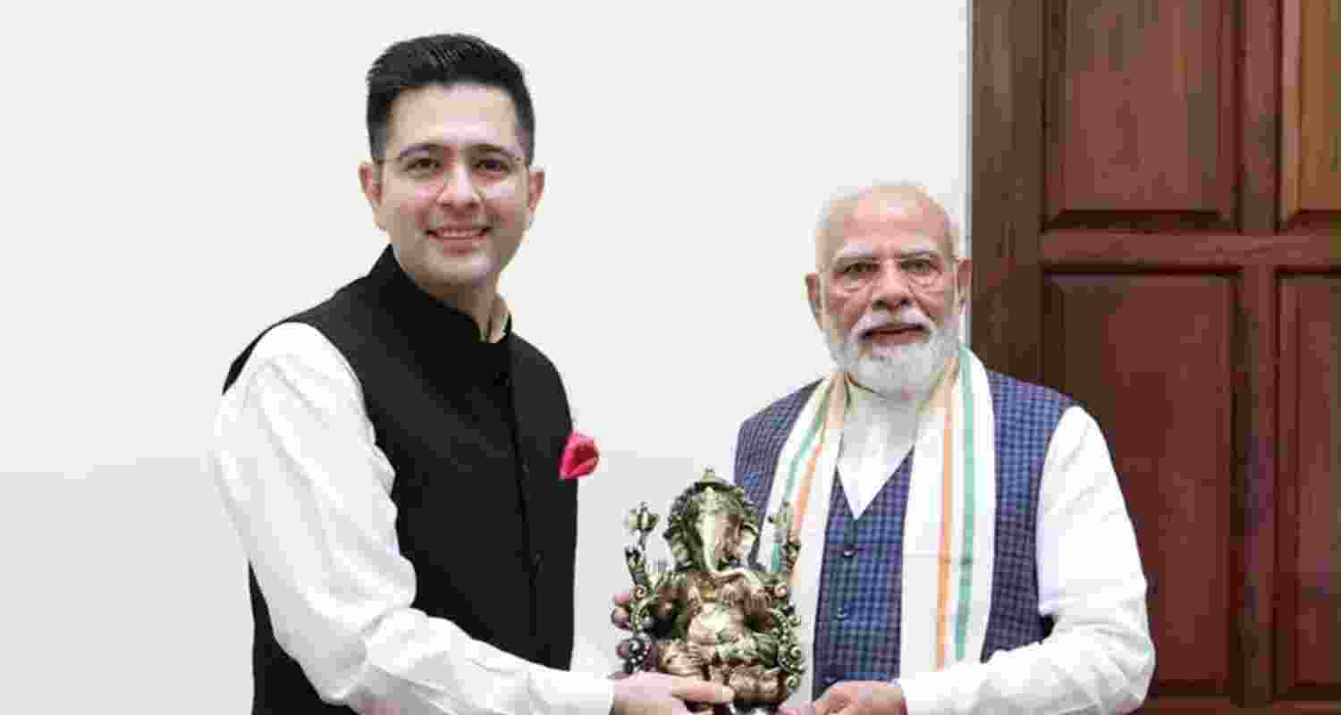 Raghav Chadha meets PM Modi, extends gratitude