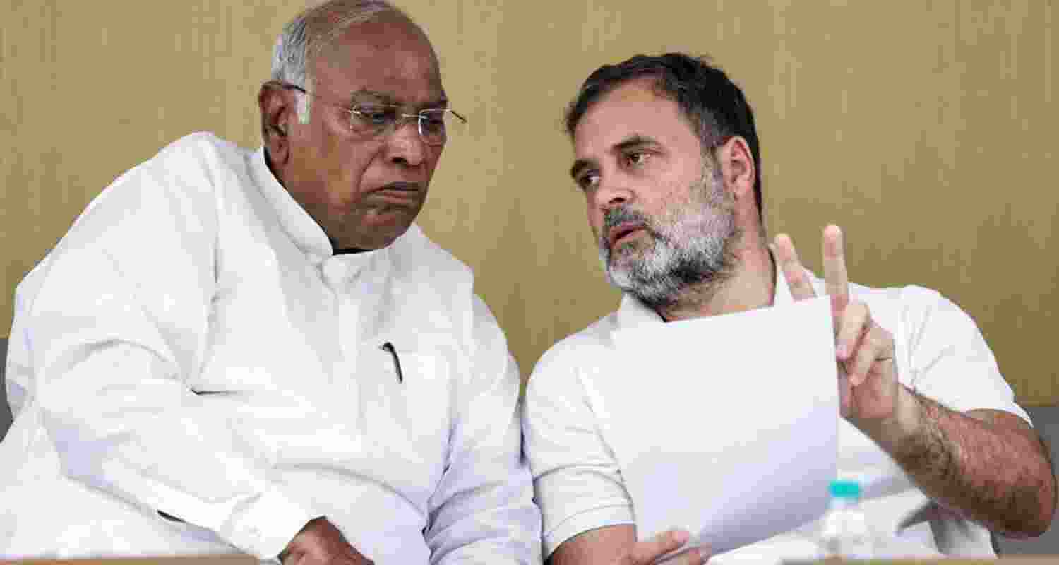 Kharge and Rahul Gandhi urged PM Modi to order an independent probe into the Shri Ram Janmabhoomi Teerth Kshetra Trust's financial affairs.