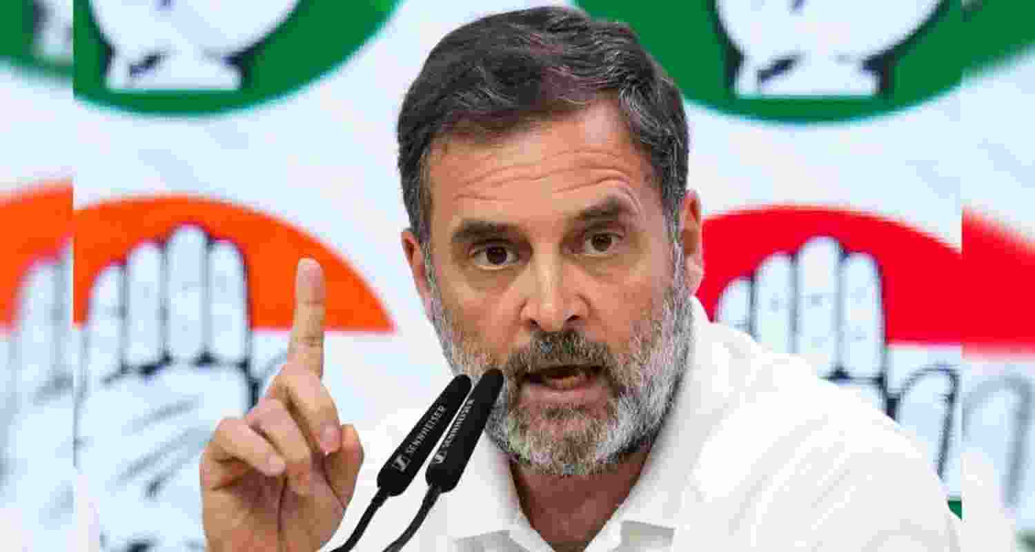 Congress MP Rahul Gandhi.