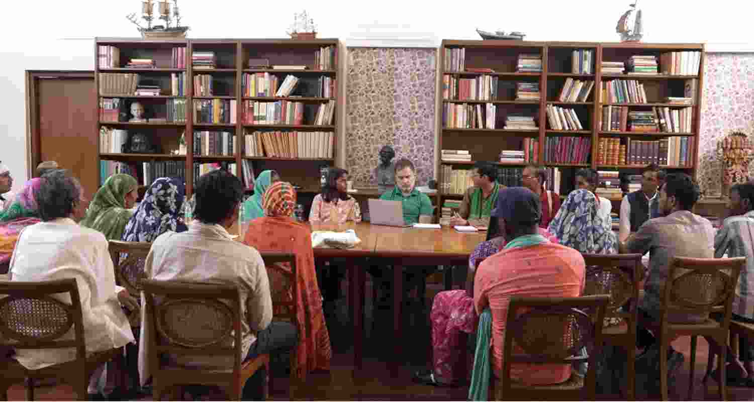 Rahul Gandhi backs tribals protesting Ken-Betwa project