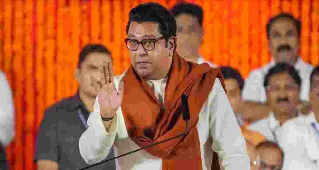 Maharashtra Navanirman Sena (MNS) chief Raj Thackeray. (File photo)