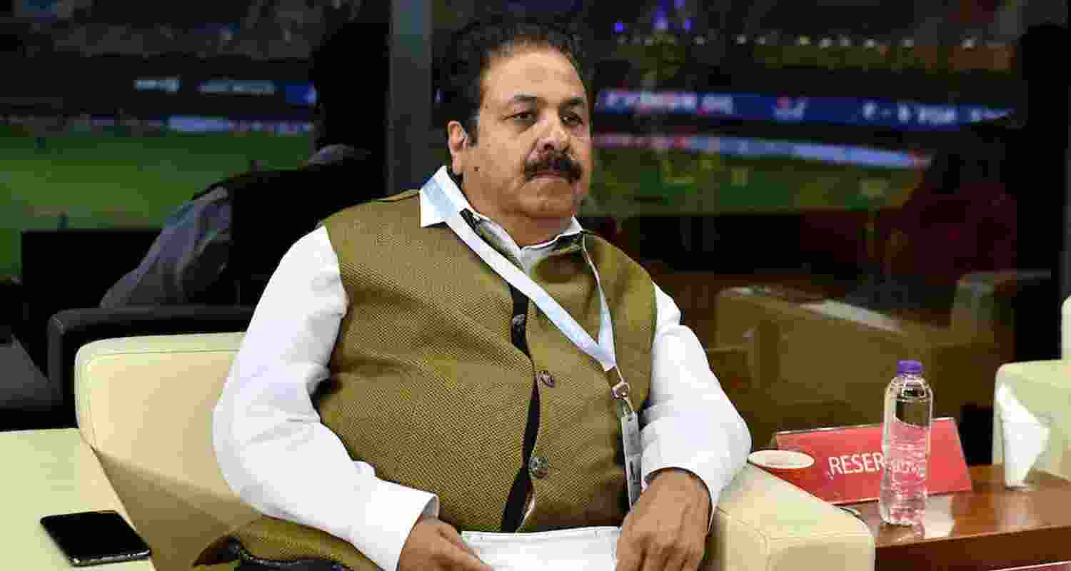 A file photo of Rajeev Shukla. A file photo of Rajeev Shukla.