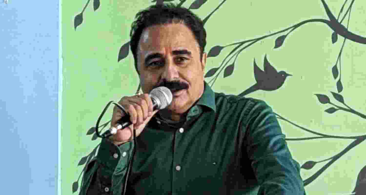 Congress leader Rajesh Sharma. Congress leader Rajesh Sharma.