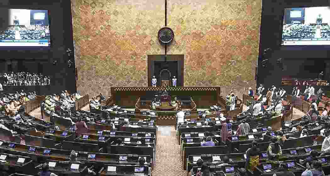 The Rajya Sabha in session during the Monsoon sitting of Parliament.