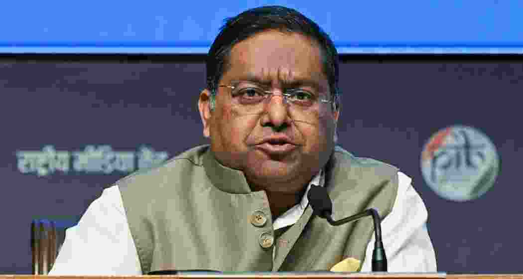 MEA spokesperson Randhir Jaiswal addresses a press briefing in New Delhi, rejecting Canadian intelligence allegations of espionage and raising concerns over Khalistani extremist activities from Canadian soil.