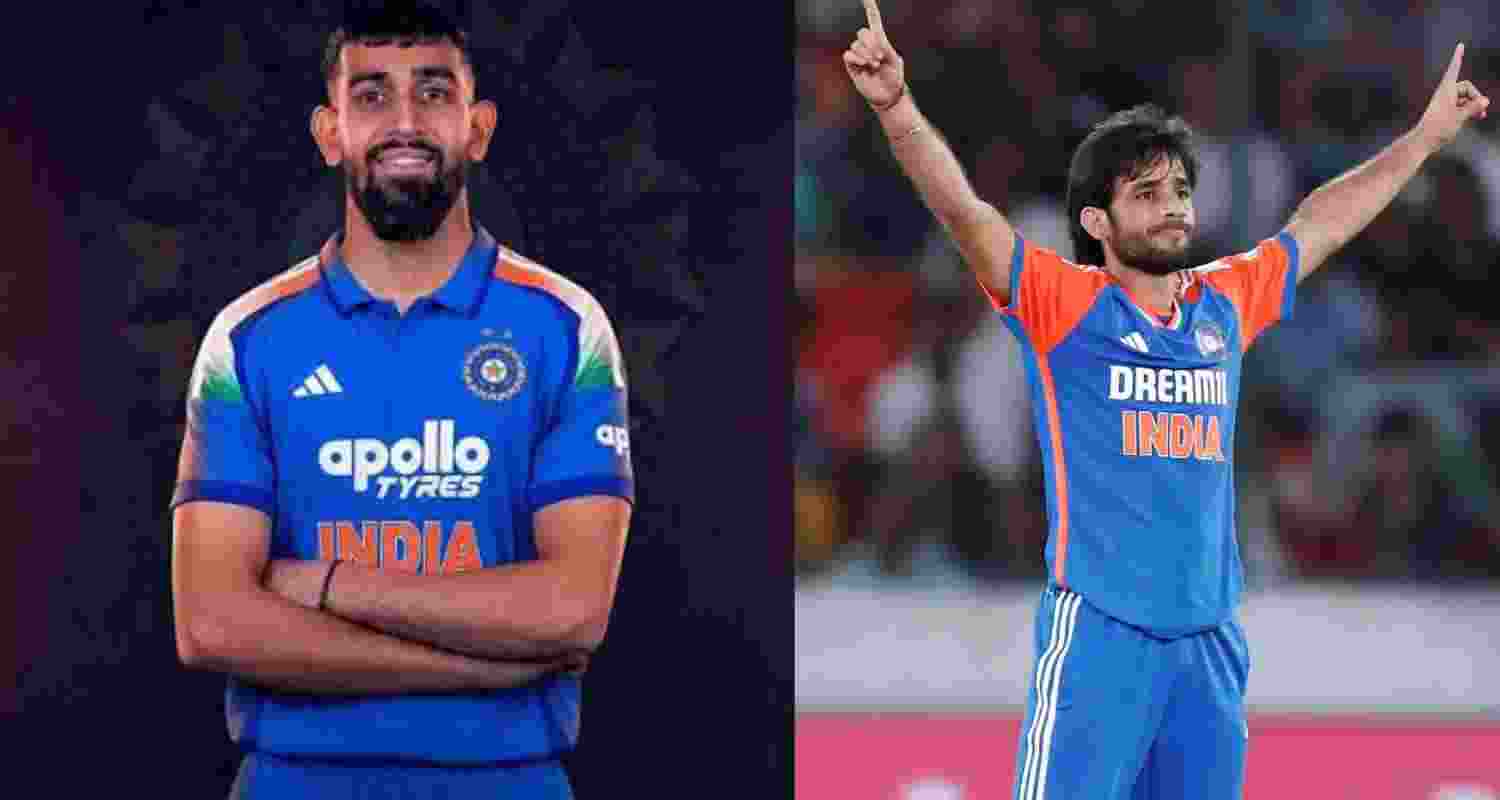 BCCI named Prince Yadav and Ravi Bishnoi as replacements after Harshit Rana and Varun Chakaravarthy suffered hamstring injuries.