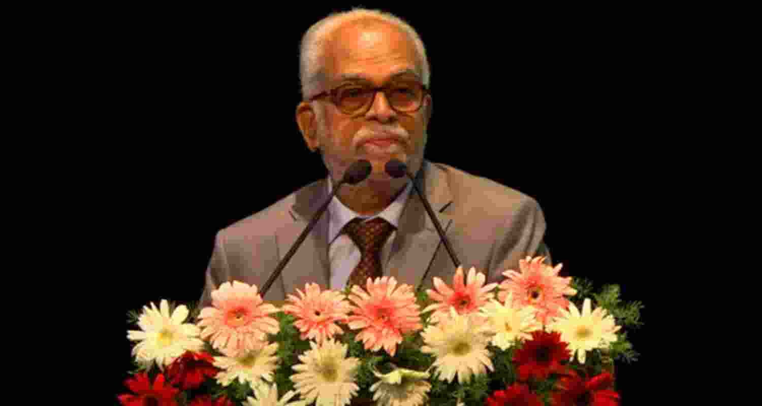 Retired Justice B Sudershan Reddy.