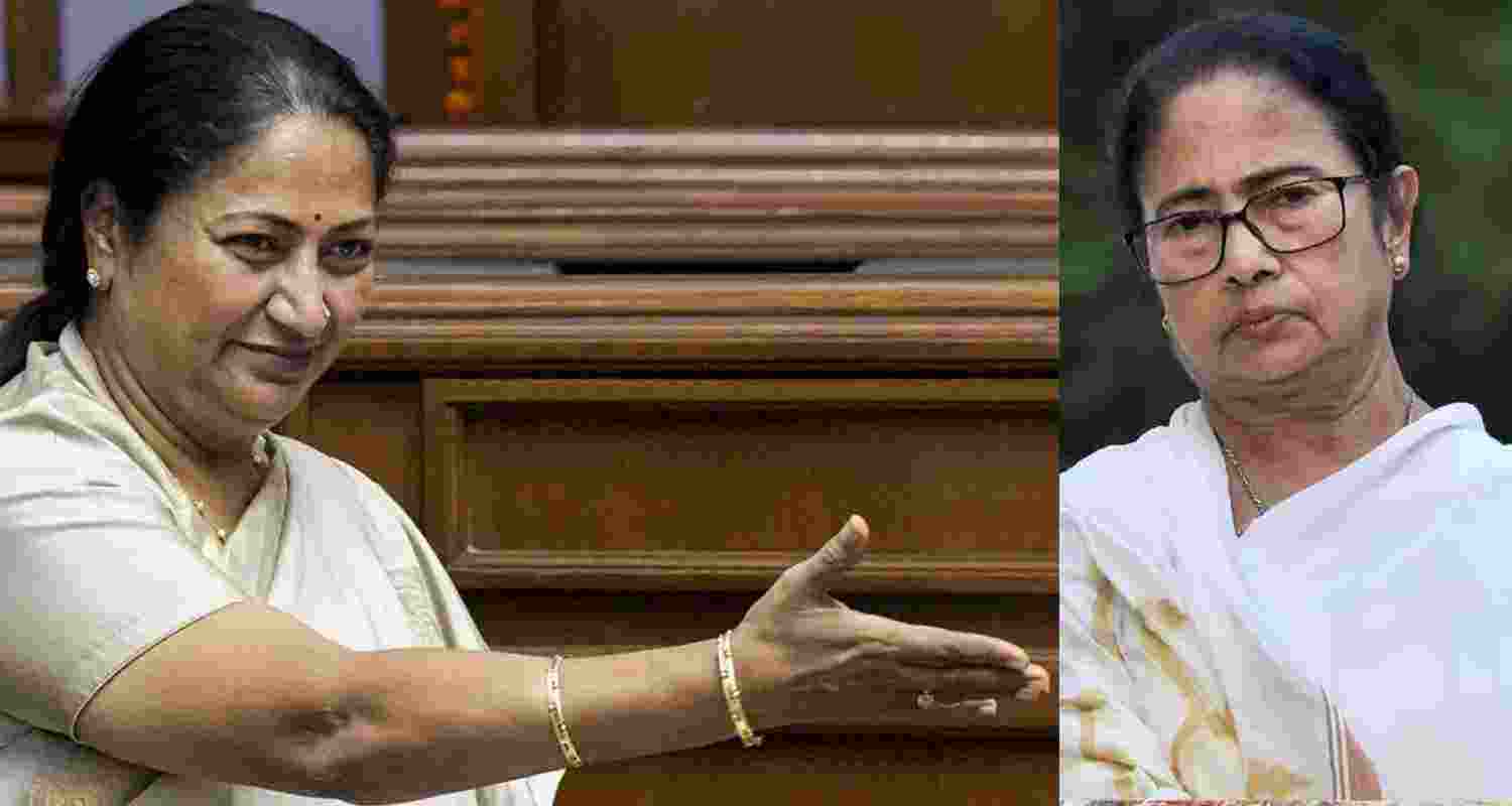 Delhi CM Rekha Gupta targets Mamata Banerjee in Kolkata, compares her to Arvind Kejriwal and questions fund use and women’s safety ahead of 2026 Bengal polls.