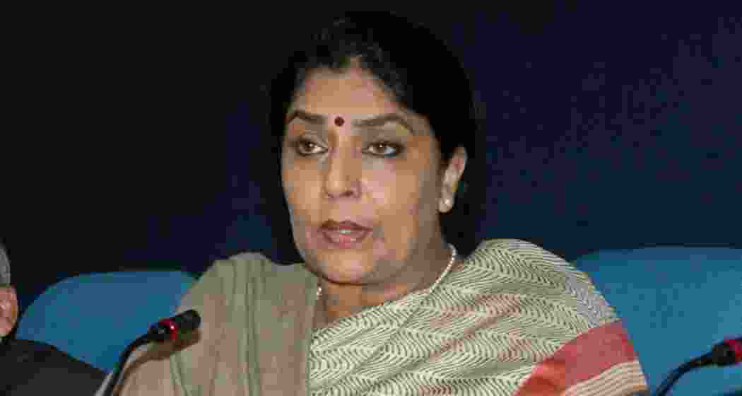 Congress MP Renuka Chowdhury. File photo.