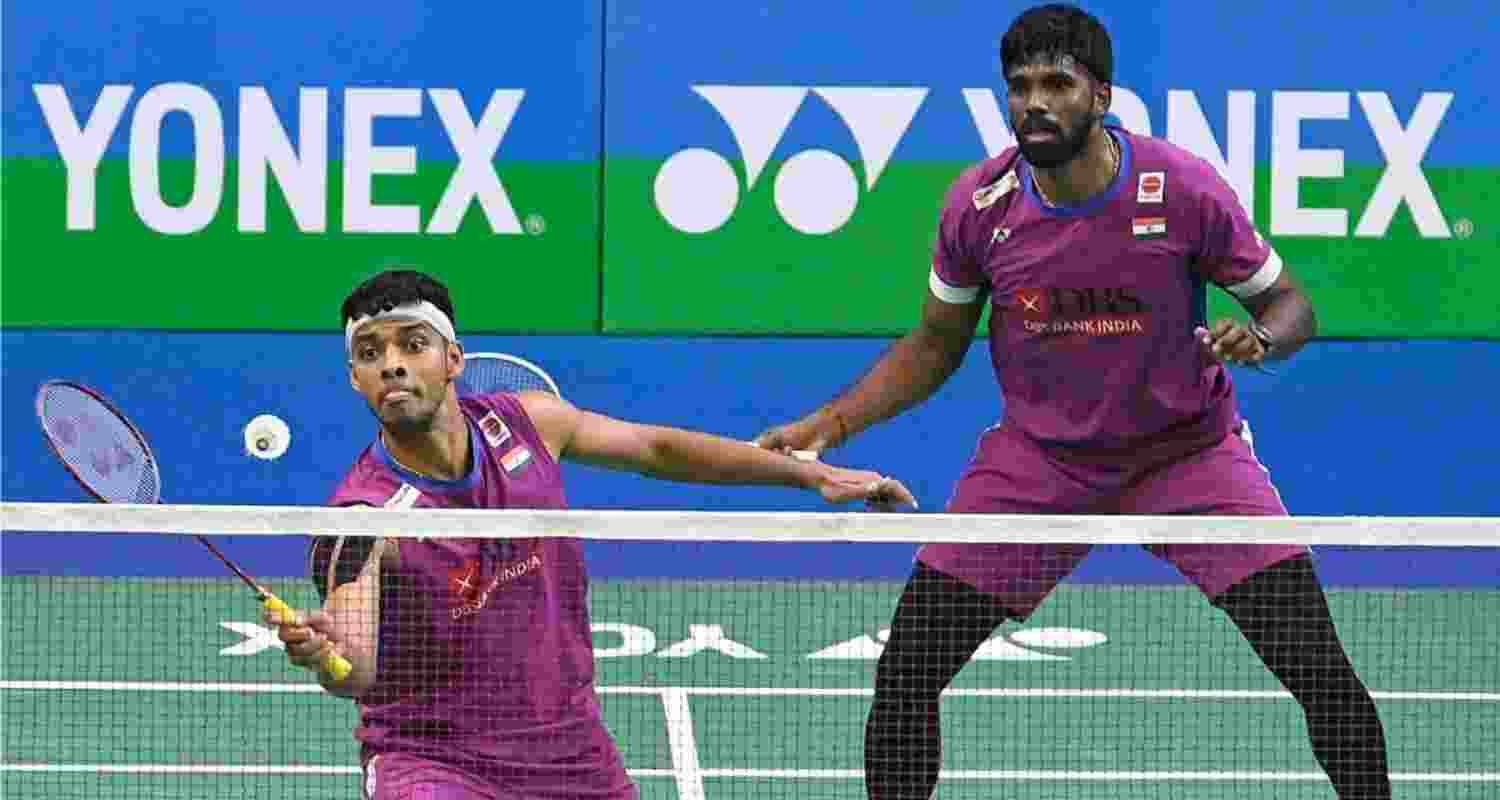 World No. 4 Satwiksairaj Rankireddy and Chirag Shetty, the Asian Games champions, defeated Chiu Hsiang Chieh and Wang Chi-Lin 23-21 19-21 21-12.