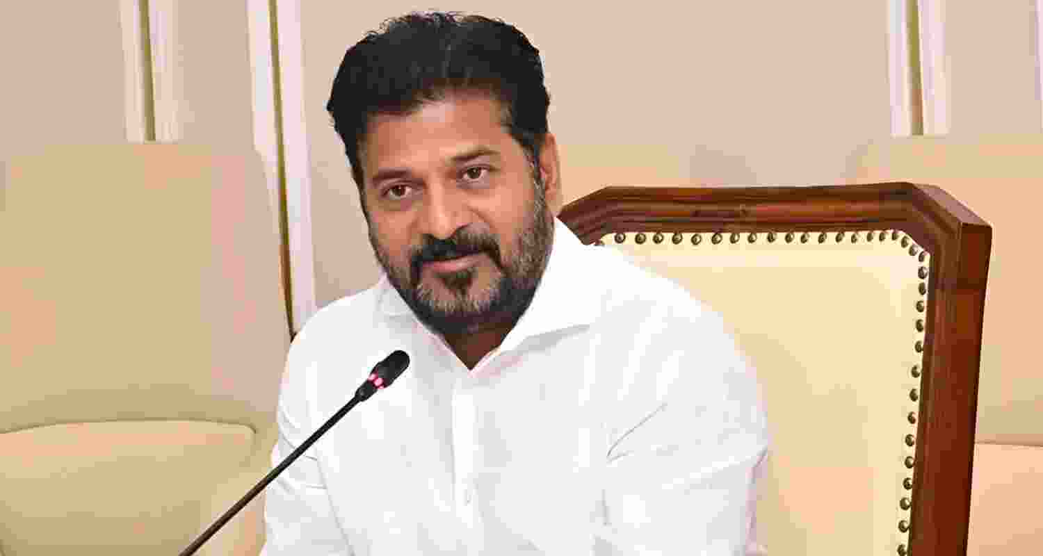Telangana Chief Minister A Revanth Reddy - file image.