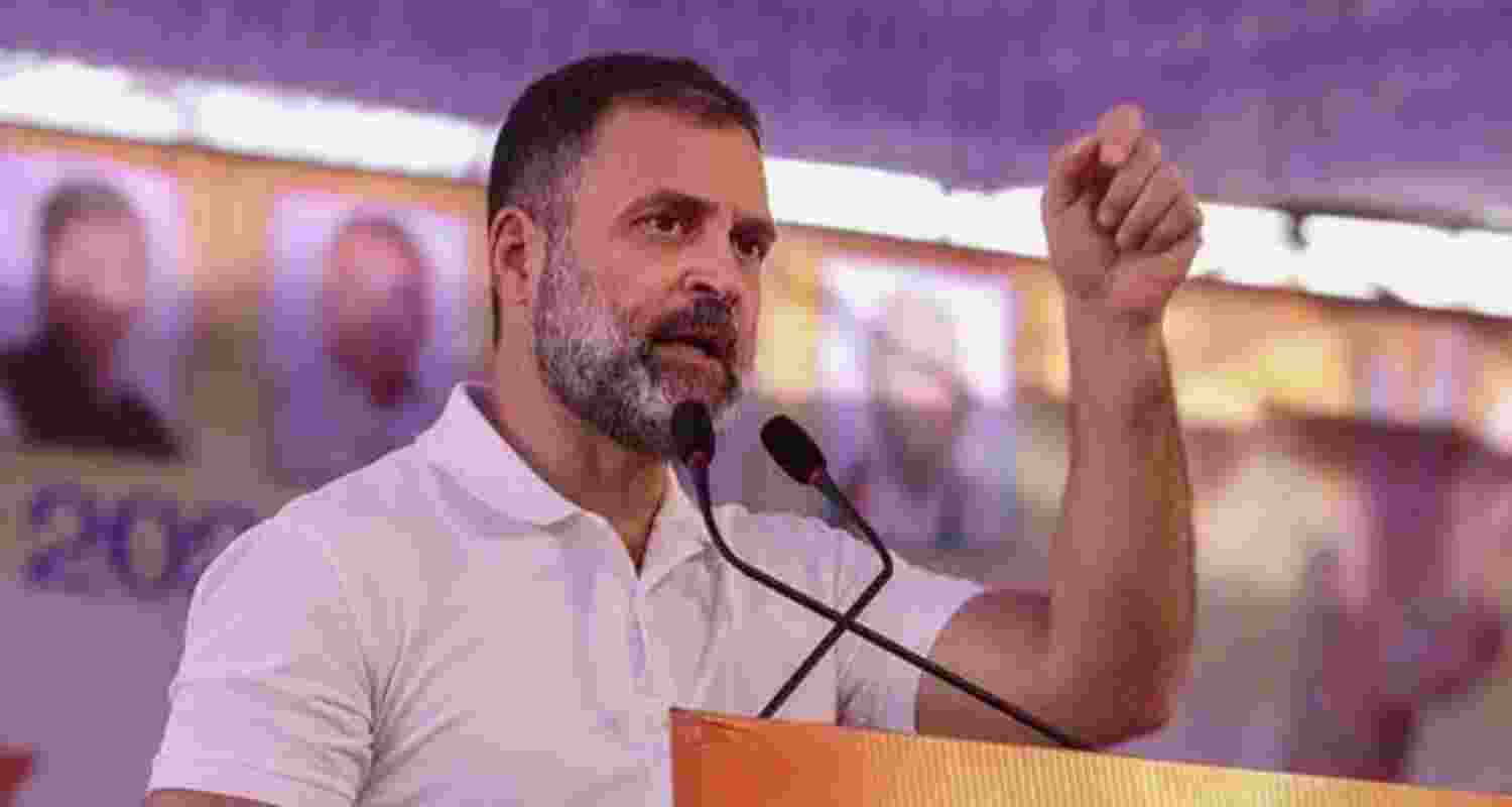 Leader of Opposition in the Lok Sabha Rahul Gandhi - file image.