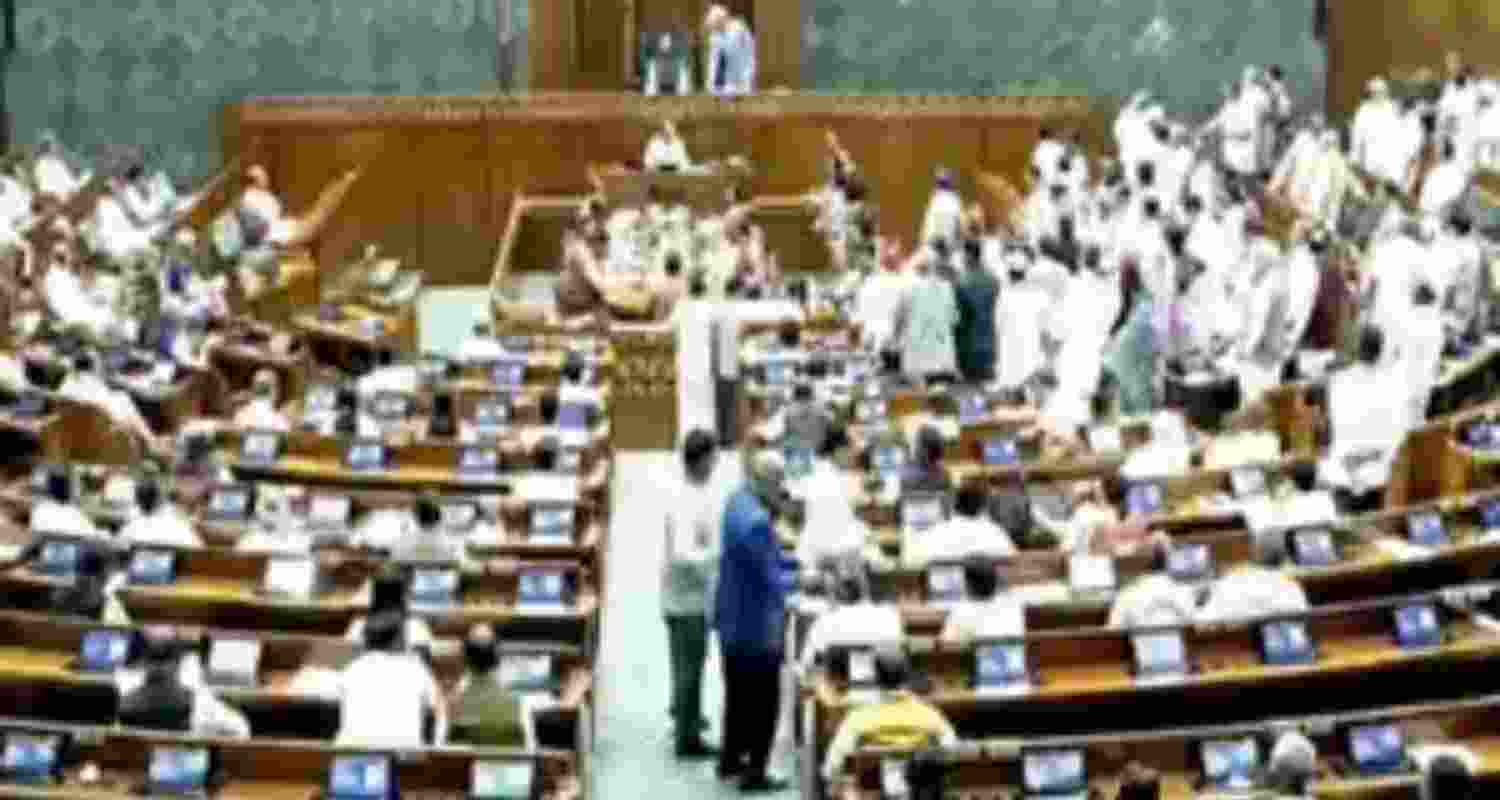 The Upper House was adjourned within minutes of assembly till noon after Leader of Opposition Mallikarjun Kharge sought to raise the issue of lathicharge on students protesting against the paper leak.