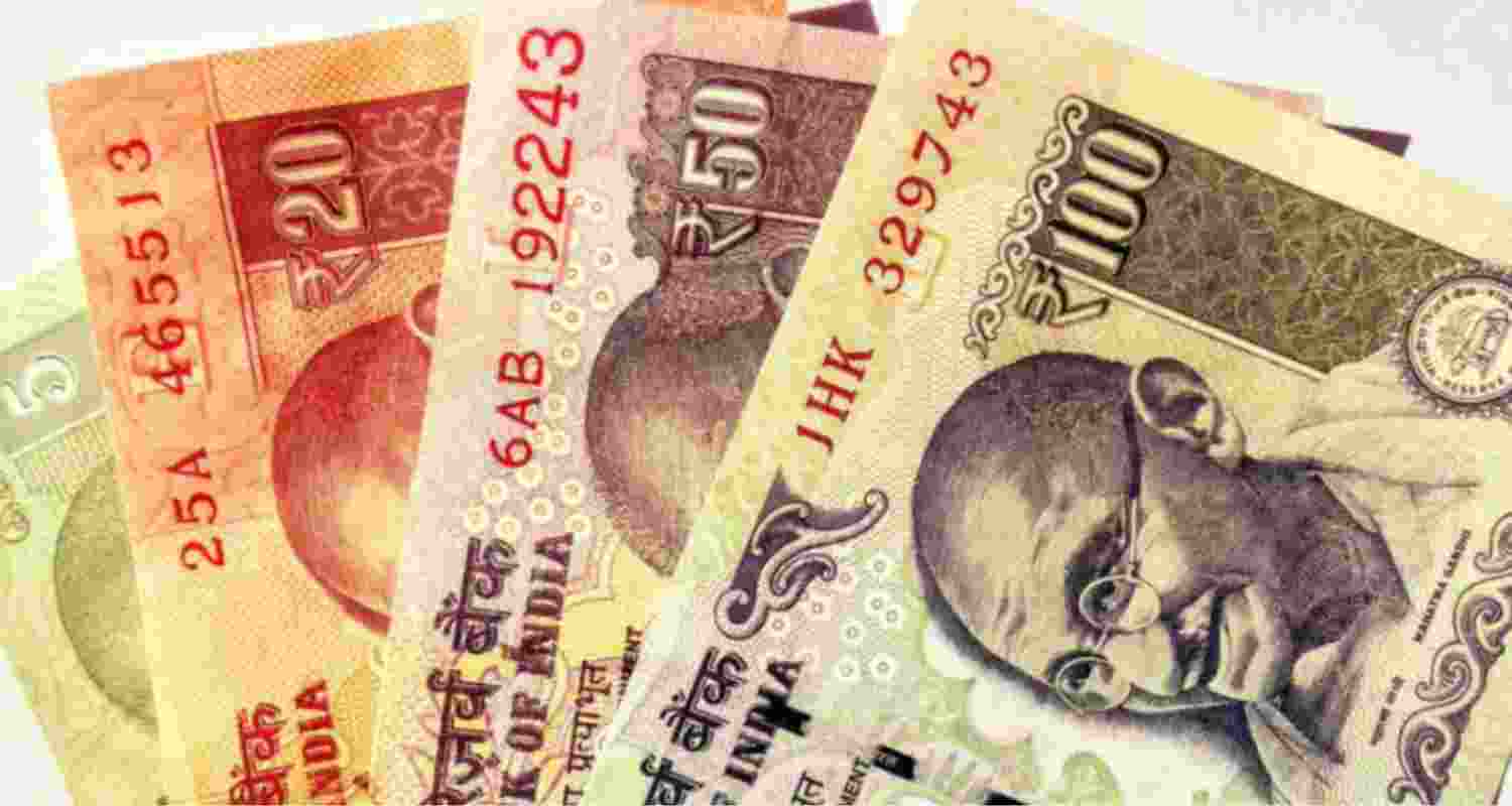 Rupee falls by 5 paise to 83.16 against the US dollar on Monday, Rupee falls by 5 paise to 83.16 against the US dollar on Monday,