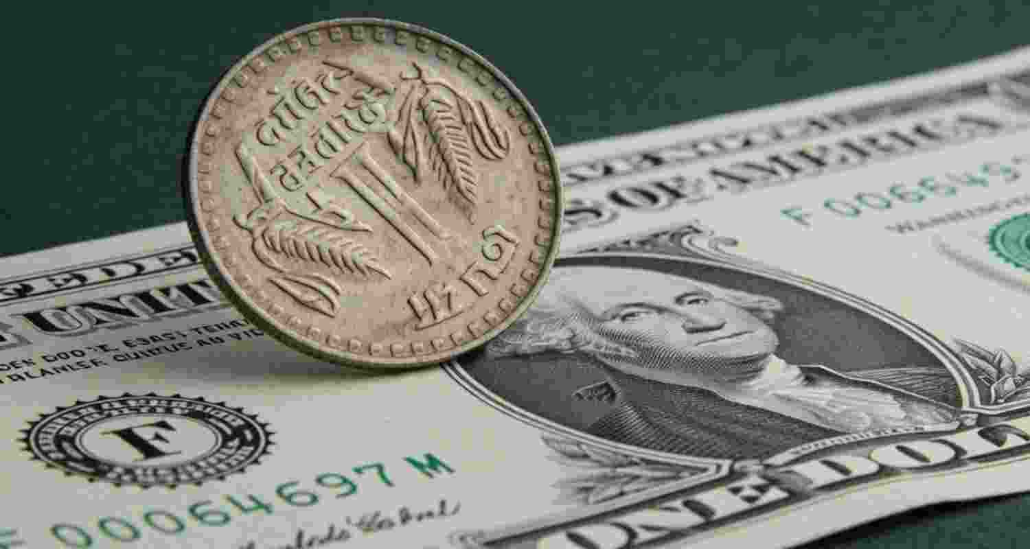 Rupee depreciates 5 paise to 96.41 against US dollar amid rising crude prices