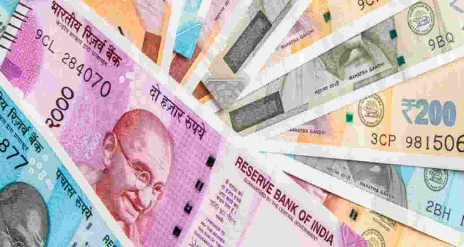 Rupee falls to 96.34 against dollar