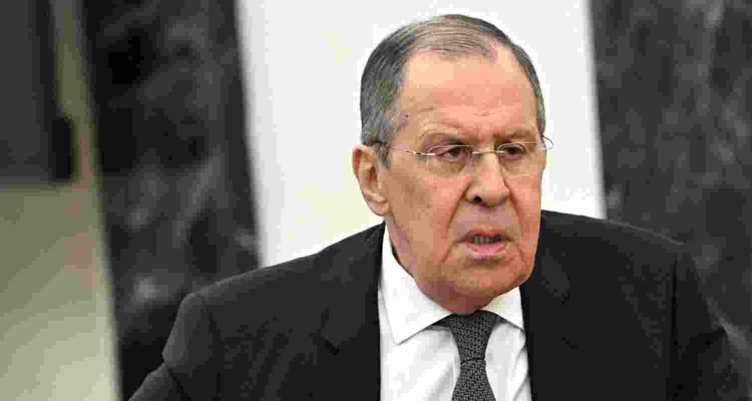 Russia's Foreign Minister Sergei Lavrov.