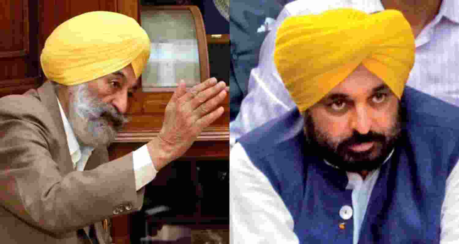 SAD working president Balwinder Singh Bhundar, and Punjab CM Bhagwant Mann. SAD working president Balwinder Singh Bhundar, and Punjab CM Bhagwant Mann.