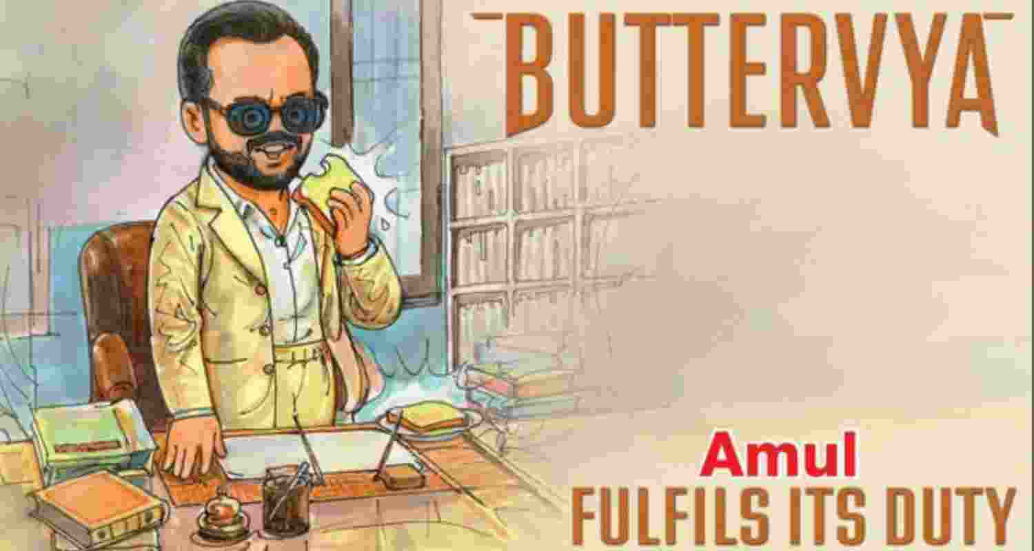 Amul celebrates Saif’s ‘Kartavya’ with ‘Buttervya’ topical
