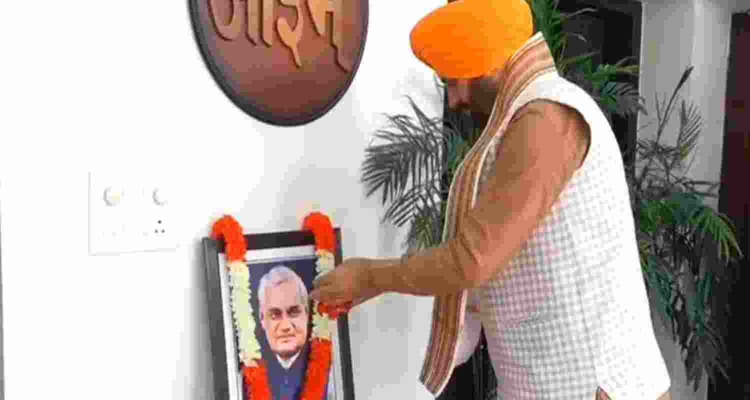 Haryana Chief Minister Nayab Singh Saini.