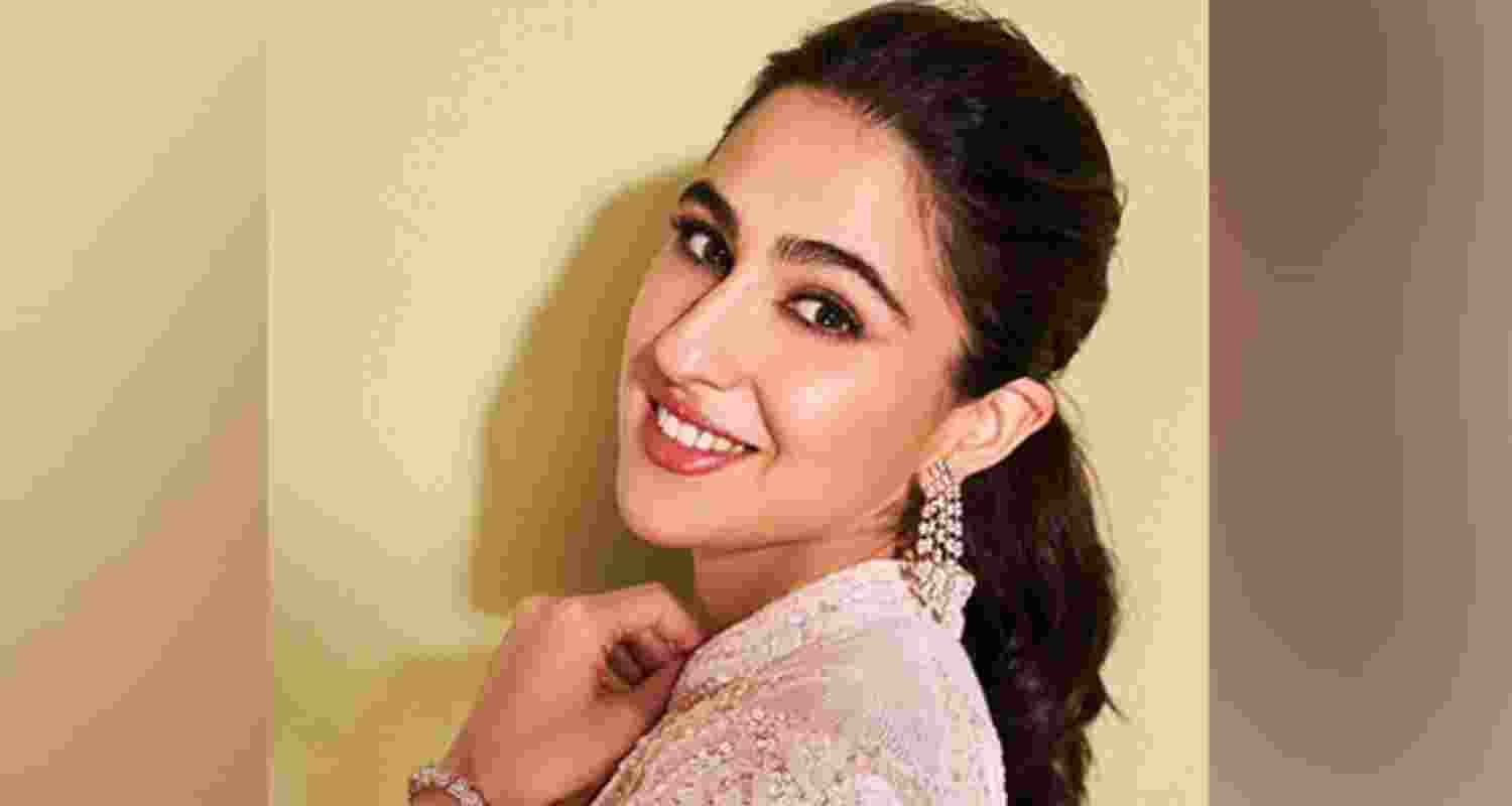 Actor Sara Ali Khan.