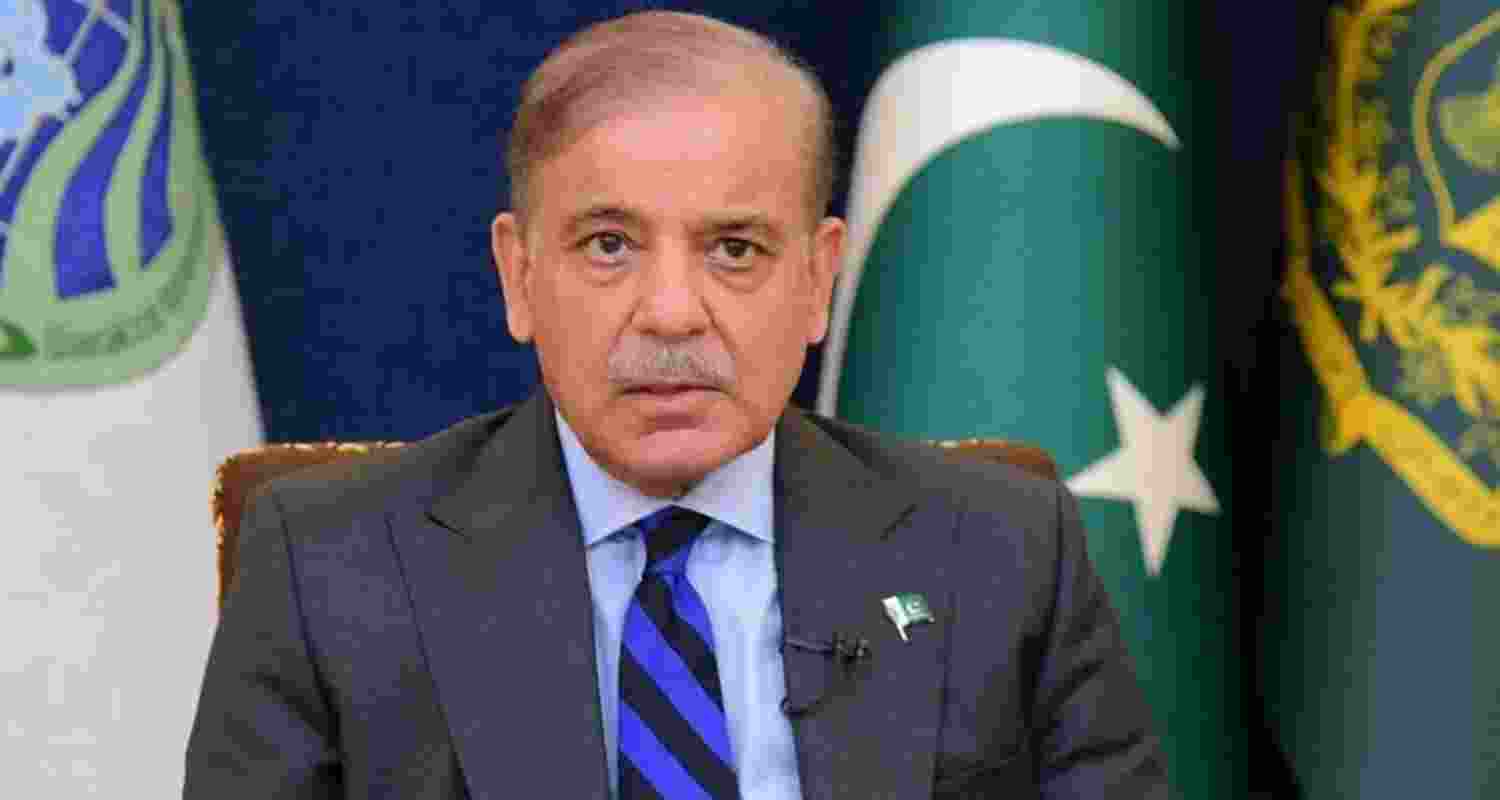 Pakistan Prime Minister Shehbaz Sharif.
