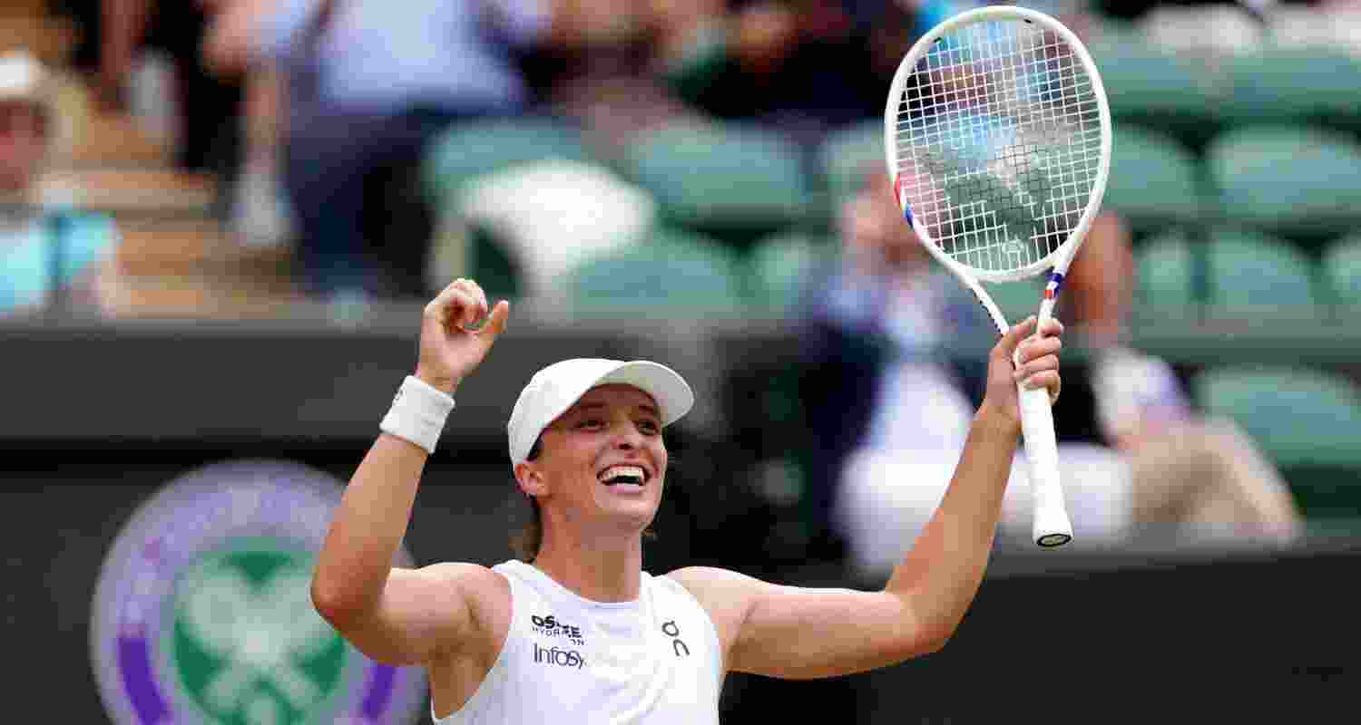 This is Iga Swiatek's best performance so far at Wimbledon.