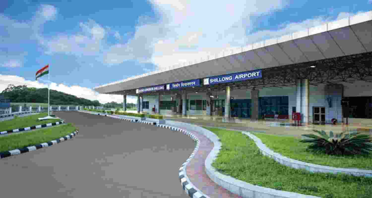Umroi airport, commonly known as the Shillong Airport Umroi airport, commonly known as the Shillong Airport