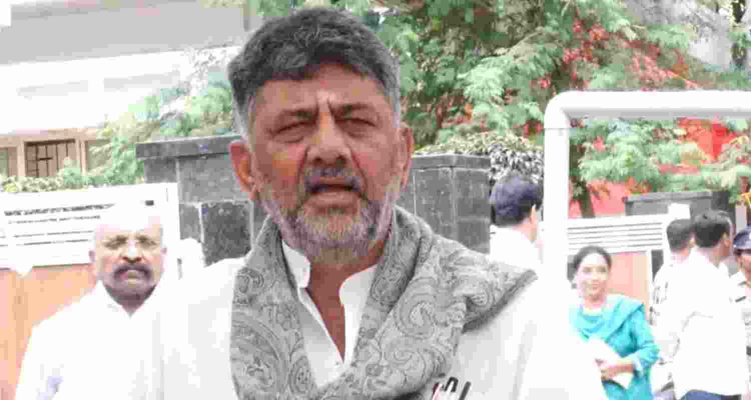Karnataka Chief Minister DK Shivakumar.