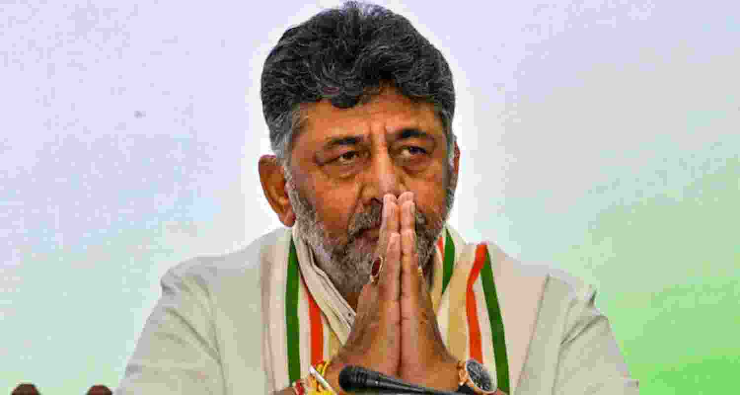 Karnataka chief minister-elect DK Shivakumar - file image.