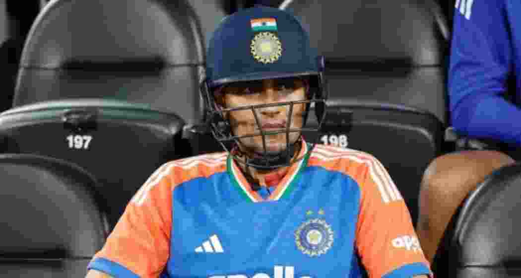Shubman Gill, who has been dropped from India’s T20 World Cup squad, during a recent international match.