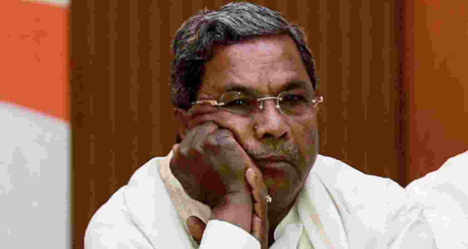Karnataka Congress leader Siddaramaiah - file image.