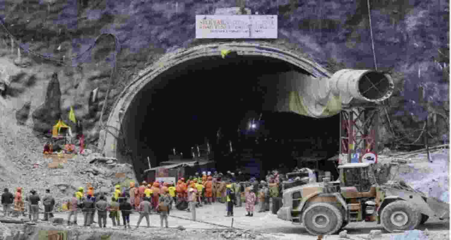 A representative image of Silkyara tunnel.