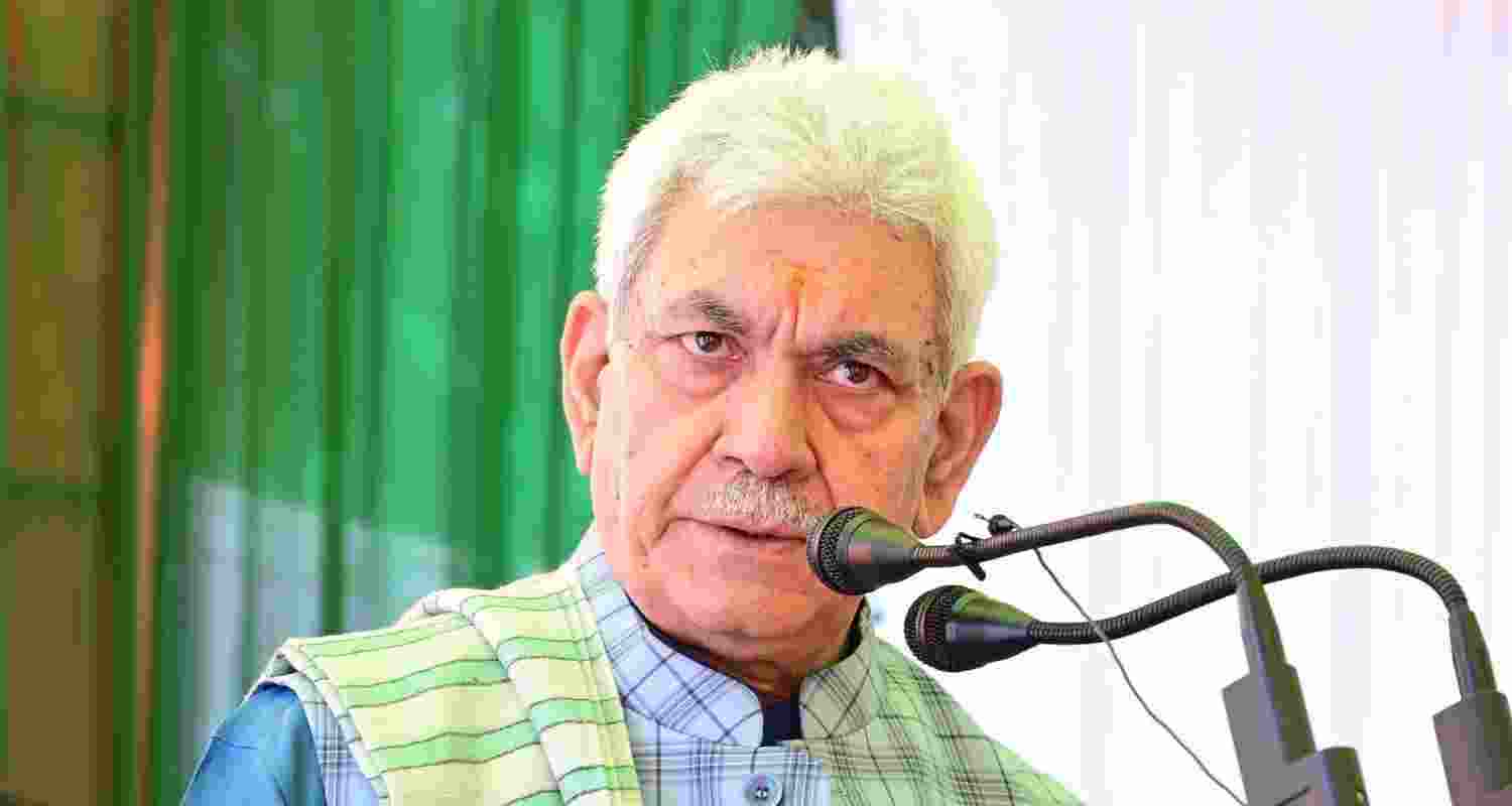 Ensure terrorists draw no sustenance from society, says LG Sinha