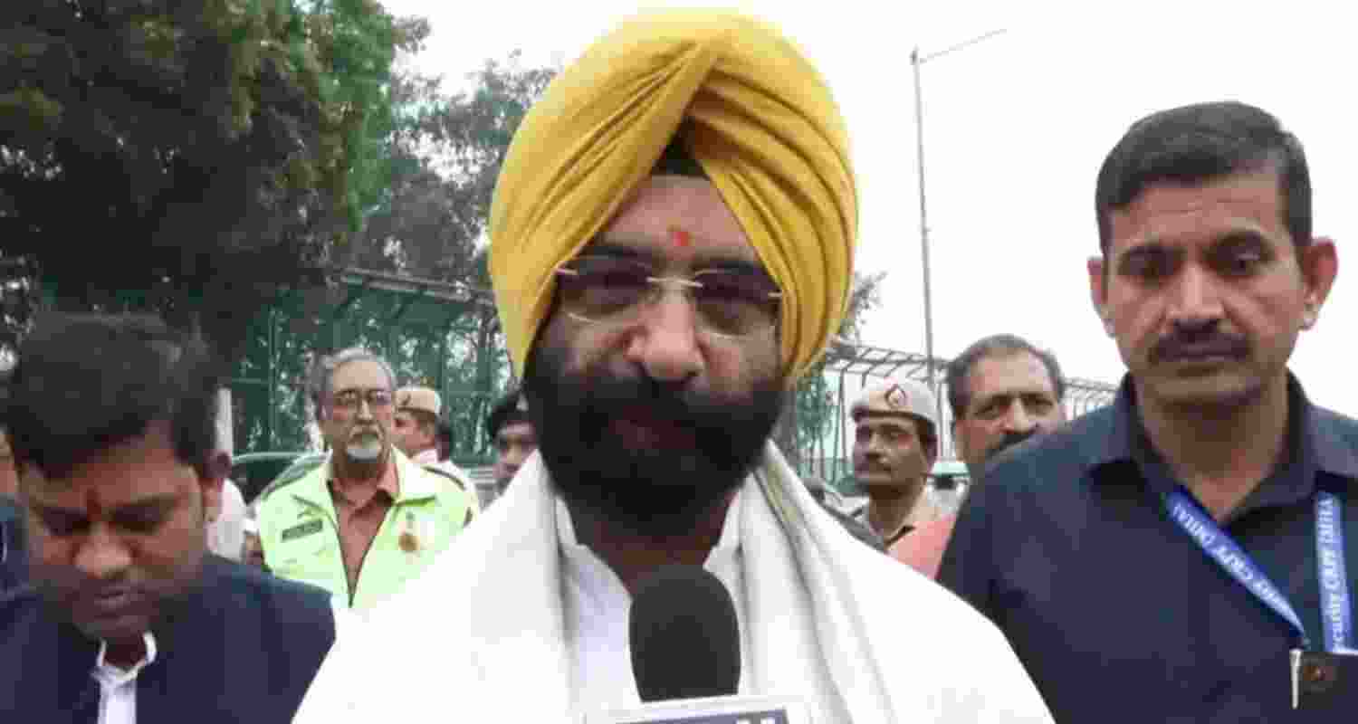Delhi Minister Manjinder Singh Sirsa.
