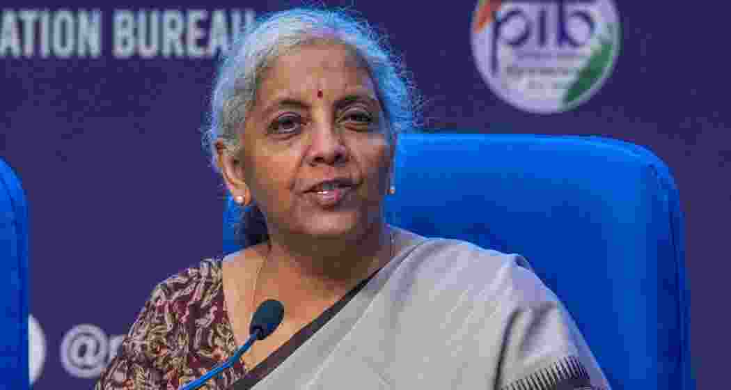 A file photo of Union Finance Minister Nirmala Sitharaman. 
