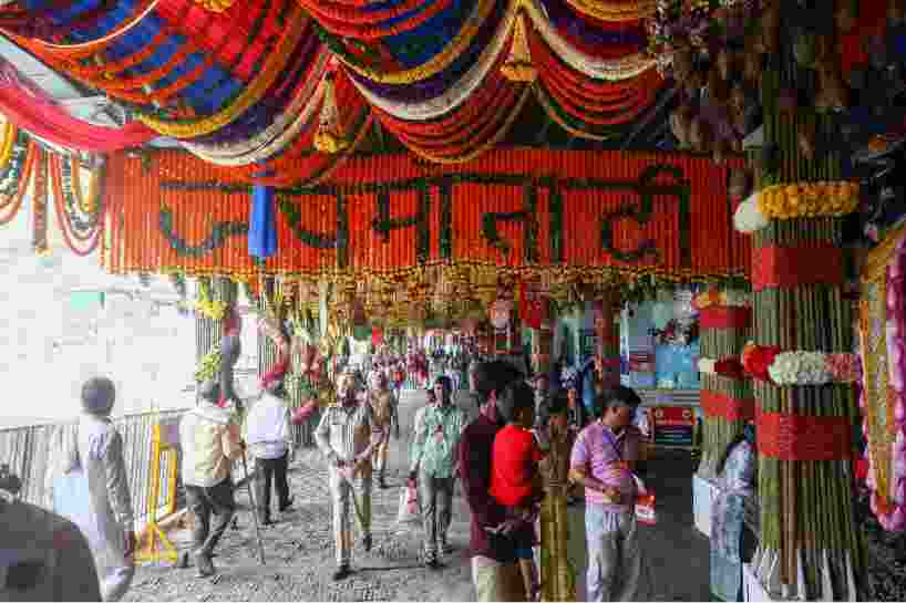 Heavy influx of pilgrims at Mata Vaishno Devi shrine on new year