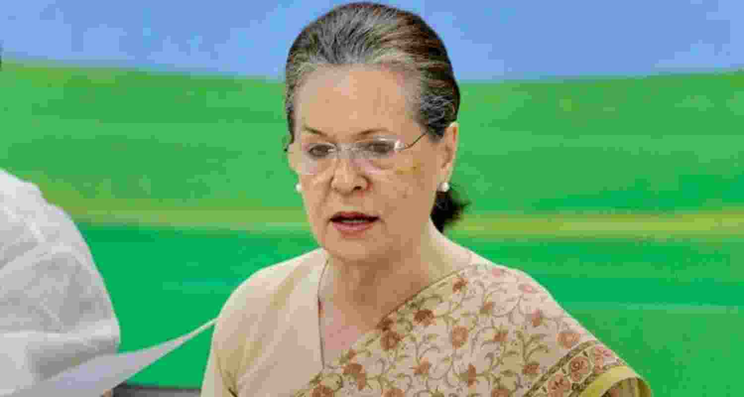 Congress leader Sonia Gandhi - file image.