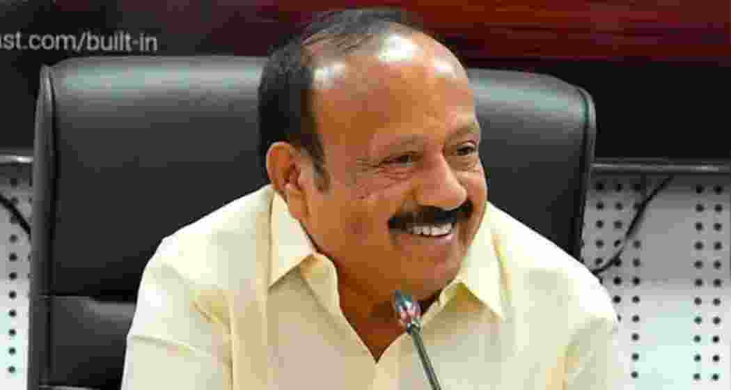 File photo of Tamil Nadu Agriculture Minister MRK Panneerselvam.