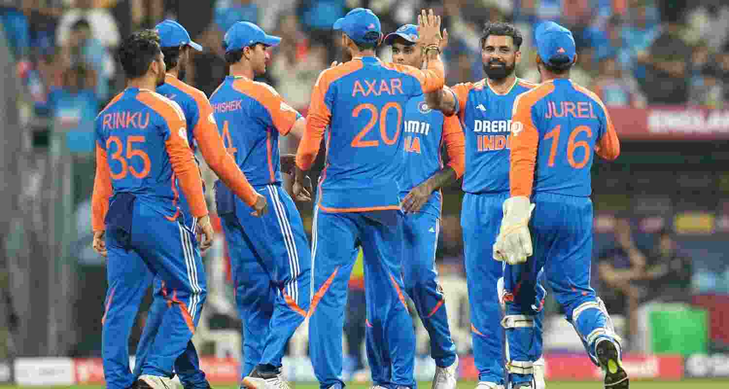 India crush England with a 150-run win to seal T20I series.