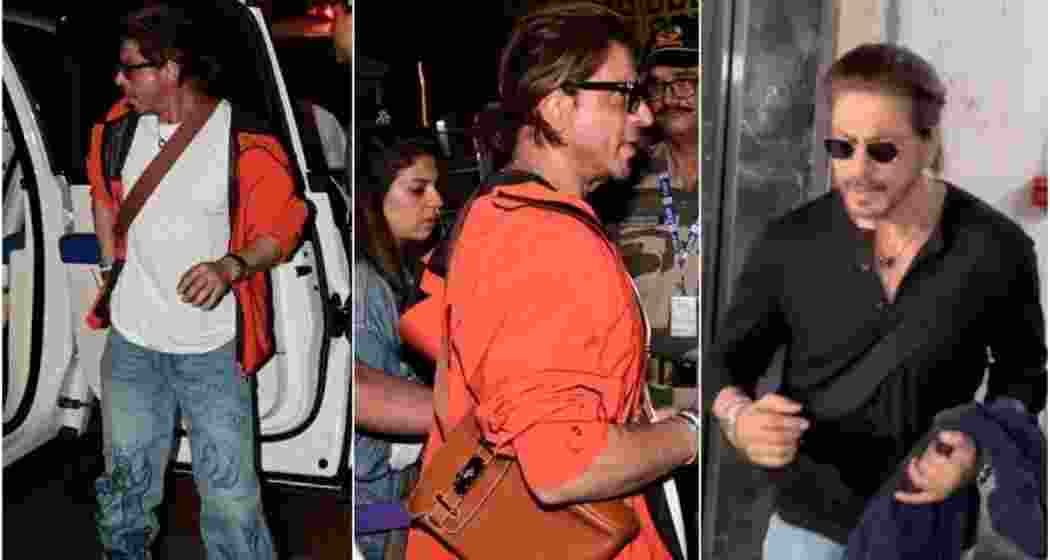 Shah Rukh Khan carrying the rare Hermes bag worth ₹8 lakh and ₹10 lakh.