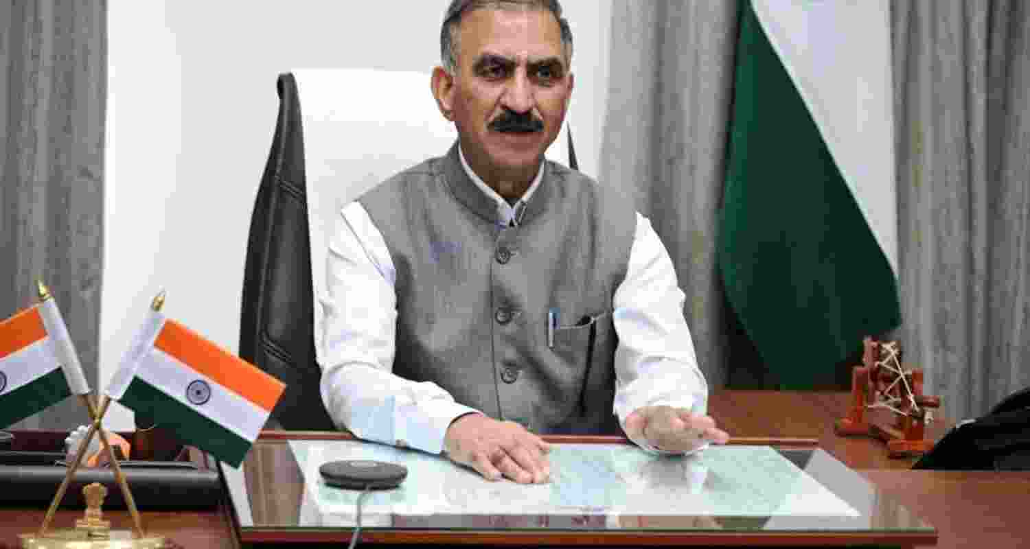  Chief Minister Thakur Sukhvinder Singh Sukhu