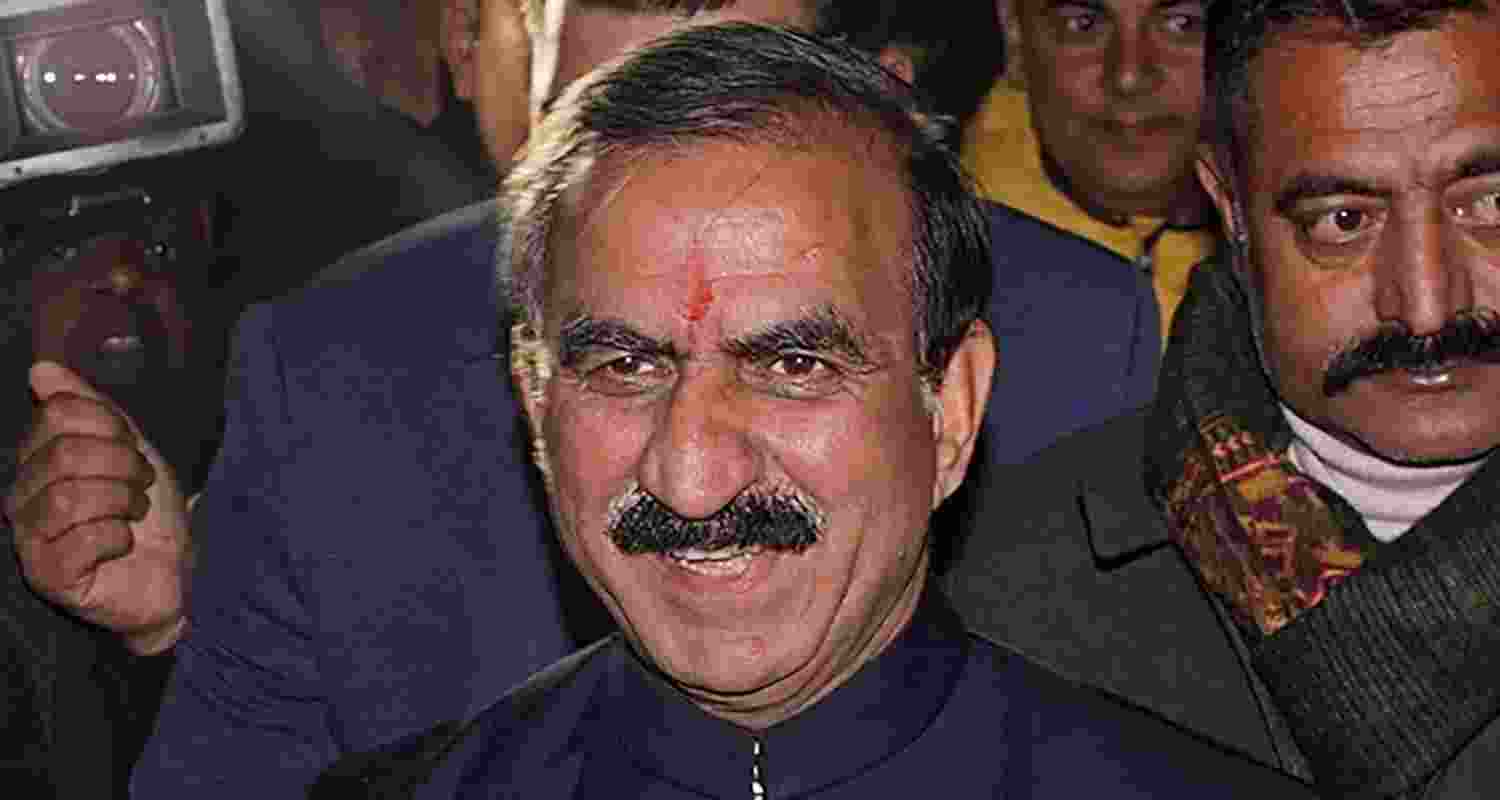 Himachal Pradesh CM Sukhvinder Singh Sukhu. Himachal Pradesh CM Sukhvinder Singh Sukhu.
