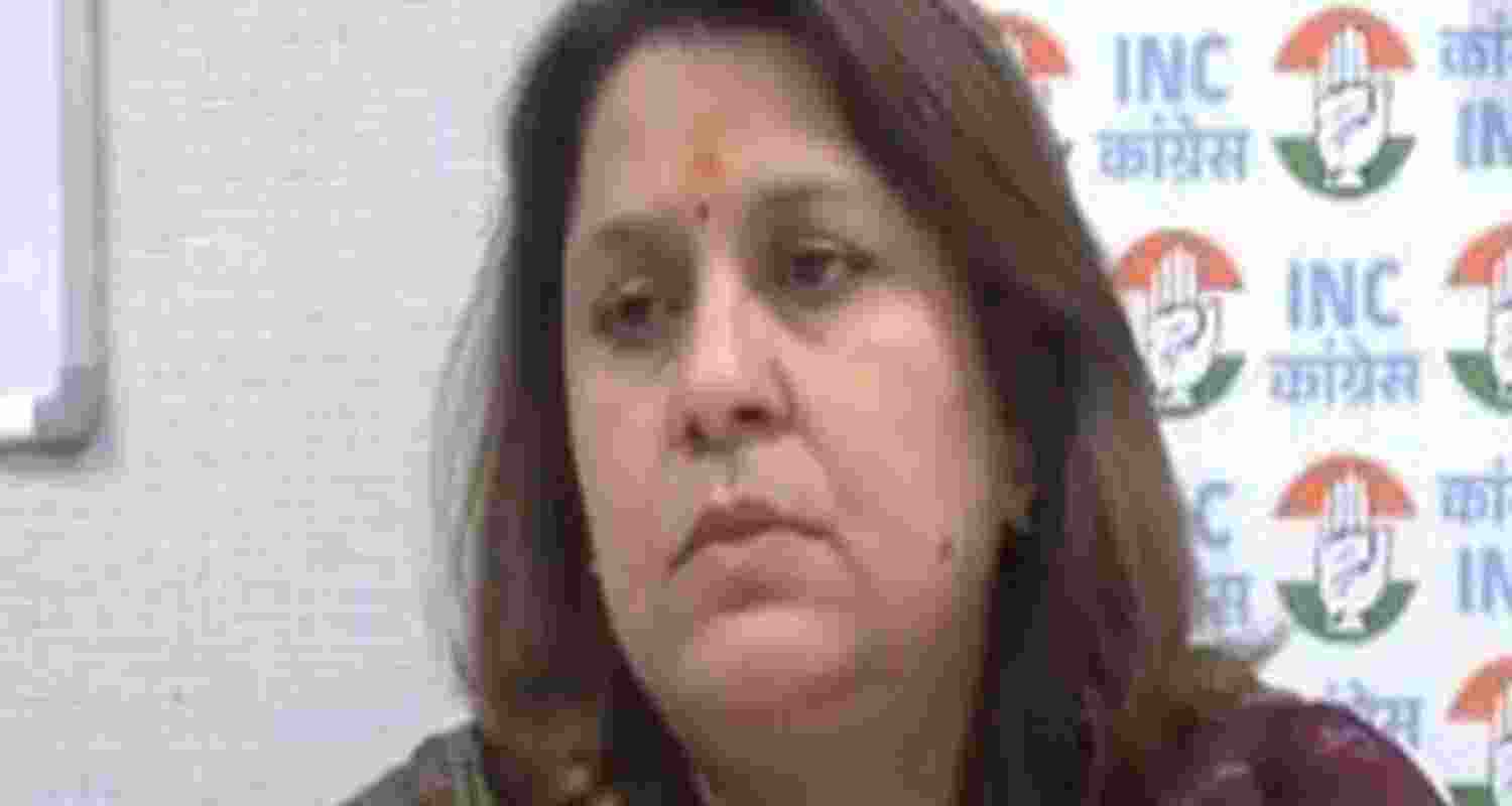 Congress leader Supriya Shrinate. 