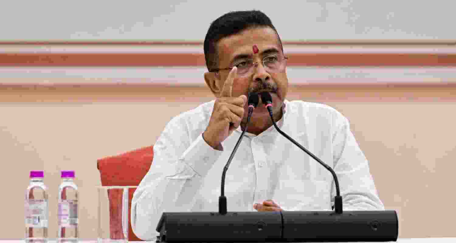 WB Chief Minister Suvendu Adhikari. 
