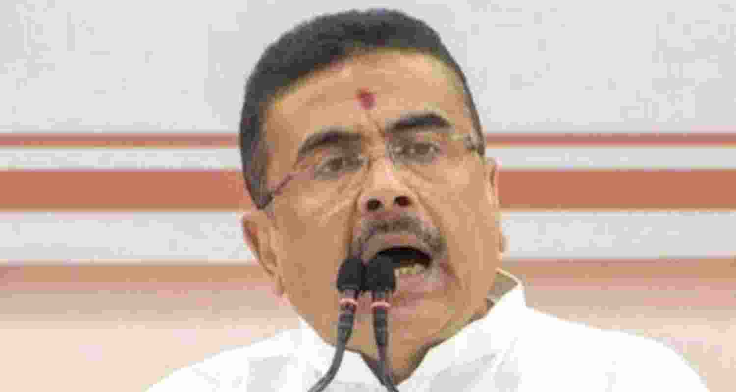 West Bengal Chief Minister Suvendu Adhikari - file image.